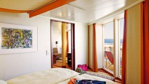 AIDA Cruises-AIDAbella-AIDAdiva-AIDAluna-AIDA-Bella-Luna-Diva-Schip-Cruiseschip-Categorie SA-Deluxe Suite met Privé Zonnedek