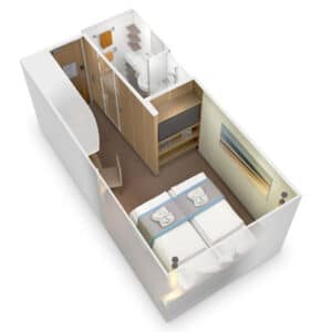 AIDA Cruises-AIDAperla-AIDAprima-AIDA-Perla-Prima-schip-Cruiseschip-Categorie IB-IA-IV-Binnenhut-diagram