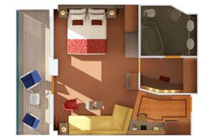 Carnival-cruise-line-Carnival-Dream-schip-cruiseschip-categorie GS-Grand-Suite-diagram