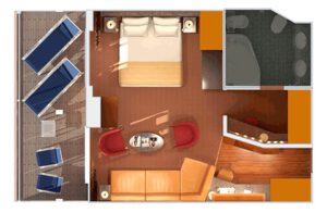 Carnival-cruise-line-Carnival-Spirit-Miracle-Pride-Legend-schip-cruiseschip-categorie GS-Grand-Suite-diagram