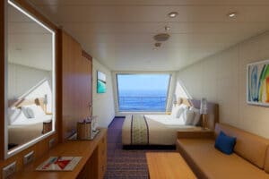Carnival-cruise-line-Carnival-Sunrise-schip-cruiseschip-categorie 6J-buitenhut-panorama-zicht