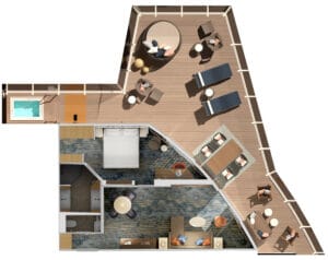 Carnival-cruise-line-Mardi-Gras-schip-cruiseschip-categorie SV-Carnival-Excel-Presidential-Suite-diagram