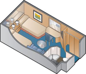 Celebrity Cruises-Celebrity-Constellation-Infinity-schip-Cruiseschip-Categorie 09-10-11-12-binnenhut-diagram