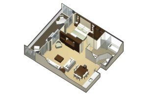 Celebrity Cruises-Celebrity-Eclipse-Equinox-Reflection-Silhouette-Solstice-Categorie PS-Penthouse Suite-diagram