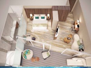 Celebrity Cruises-Celebrity Flora-schip-Cruiseschip-Categorie RS-Royal-Suite-diagram