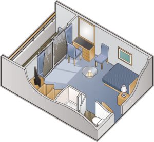 Celebrity Cruises-Celebrity Xpedition-schip-Cruiseschip-Categorie XS-XI-Xpedition Suite-Junior Suite-diagram