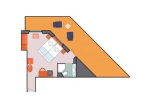 Costa Cruises-Costa Fascinosa-Costa Favolosa-Costa Cruises-schip-Cruiseschip-Categorie MS-SU-Mini Suite-diagram