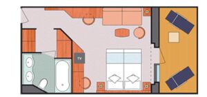 Costa Cruises-Costa Luminosa-Costa-Deliziosa-Schip-Cruiseschip-Categorie SU-Samsara Suite-diagram