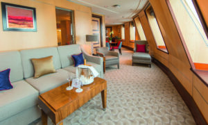 Cunard-Queen Mary 2-schip-Cruiseschip-Categorie Q3-Royal Suite