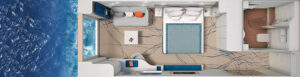 Hapag Lloyd-Hanseatic Spirit-schip-Cruiseschip-Categorie 2-panoramic cabin-diagram