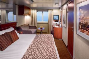 Holland America Line-Eurodam-Nieuw Amsterdam-schip-Cruiseschip-Categorie C-D-DD-E-F-G-H-HH-Buitenhut