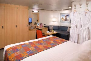 Holland America Line-Eurodam-Nieuw Amsterdam-schip-Cruiseschip-Categorie IQ-I-J-K-L-M-MM-N-binnenhut