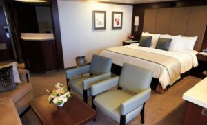 Holland America Line-Eurodam-Nieuw Amsterdam-schip-Cruiseschip-Categorie SA-SB- SC-Neptune Suite