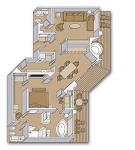 Holland America Line-Koningsdam-Nieuw Statendam-Rotterdam-schip-Cruiseschip-Categorie PS-Pinnacle Suite-diagram