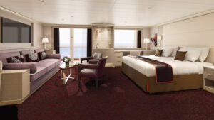 Holland America Line-Koningsdam-Nieuw Statendam-schip-Cruiseschip-Categorie SQ-SA- SB-SC-Neptune Suite