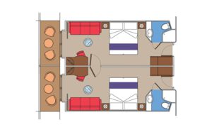 MSC-Cruises-MSC-Fantasia-MSC-Splendida-MSC-Preziosa-MSC-Divina-schip-cruiseschip-categorie FLA-Super-familiehut-diagram