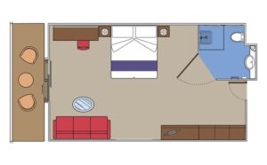 MSC-Cruises-MSC-Fantasia-MSC-Splendida-schip-cruiseschip-categorie S3-Suite-diagram