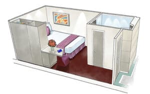 MSC-Cruises-MSC-Grandiosa-MSC-Virtuosa-schip-cruiseschip-categorie-I1S-studio-binnenhut-diagram