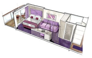 MSC-Cruises-MSC-Seascape-schip-cruiseschip-categorie B1-B2-B3-balkonhut-diagram