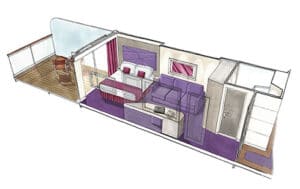 MSC-Cruises-MSC-Seascape-schip-cruiseschip-categorie S3-S2-Suite-diagram