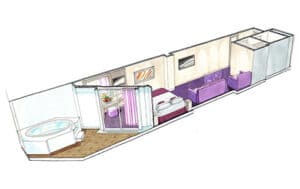 MSC-Cruises-MSC-Seascape-schip-cruiseschip-categorie SJ3-Suite-met bubbelbad-diagram