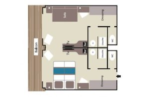 Ponant-le-Lyrial-schip-cruiseschip-categorie PS-prestige suite-diagram