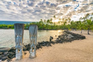 Hawai-Ki'i in Pu'uhonua-O Honaunau-National-Park