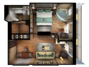 Norwegian-cruise-line-Norwegian-Escape-schip-cruiseschip-categorie-HD-Haven-Deluxe-Suite-diagram