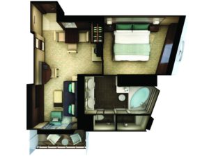 Norwegian-cruise-line-Norwegian-Escape-schip-cruiseschip-categorie-HG-foward-facing-penthouse-diagram