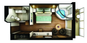 Norwegian-cruise-line-Norwegian-Escape-schip-cruiseschip-categorie HI-H9-Haven penthouse- Haven Spa Suite-diagram