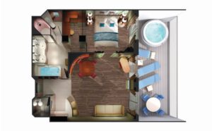 Norwegian-cruise-line-Norwegian-Pride of America-schip-cruiseschip-categorie SC-Owner Suite-diagram