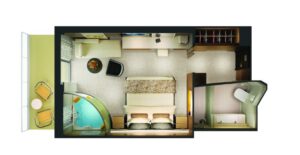 Norwegian-cruise-line-Norwegian-breakaway-Norwegian-Getaway-schip-cruiseschip-categorie H9-Haven Spa Suite-diagram