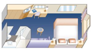 Princess-cruises-Pacific-princess-schip-cruiseschip-categorie O5-O6-OB-OC-OF-OV-buitenhut-beperkt zicht-deluxe-diagram