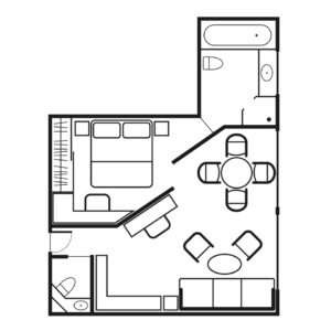 Seadream-Seadream-1-Seadream-2-schip-cruiseschip-categorie OS-Owner-Suite-diagram