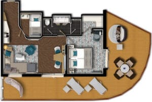 TUI-Cruise-Mein Schiff 4-Mein Schiff 5-Mein Schiff 6-schip-Cruiseschip-categorie DS-Diamant Suite-diagram