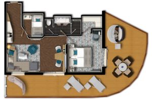 TUI-Cruises-Mein Schiff 3-schip-Cruiseschip-categorie-diamant-suite-diagram