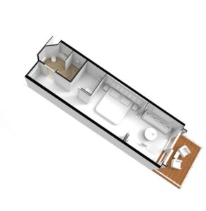 regent-seven-seas-seven-seas-explorer-schip-cruiseschip-categorie G1-G2-H-deluxe-veranda suite-diagram