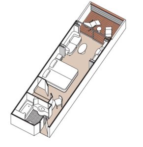 regent-seven-seas-seven-seas-mariner-schip-cruiseschip-categorie F-G-H-deluxe veranda suite-diagram