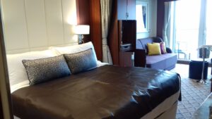 Balkonhut op de Seabourn