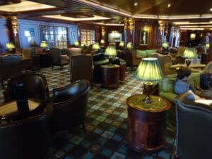 Bar op de Sapphire Princess