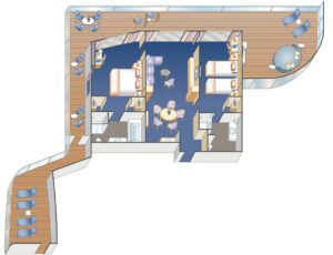 Princess-cruises-discovery-princess-schip-cruiseschip-categorie S0-Sky Suite-diagram