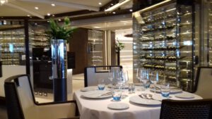 Specialiteitenrestaurant op de Seabourn