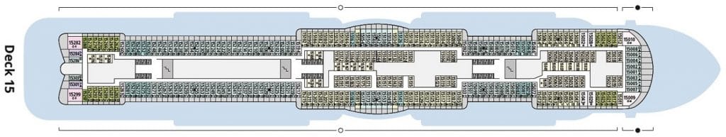 Cruiseschip-AIDA cruises-AIDAcosma-Cruiseschip-Dekkenplan-Deck15