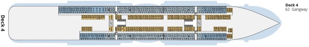 Cruiseschip-AIDA cruises-AIDAcosma-Cruiseschip-Dekkenplan-Deck4