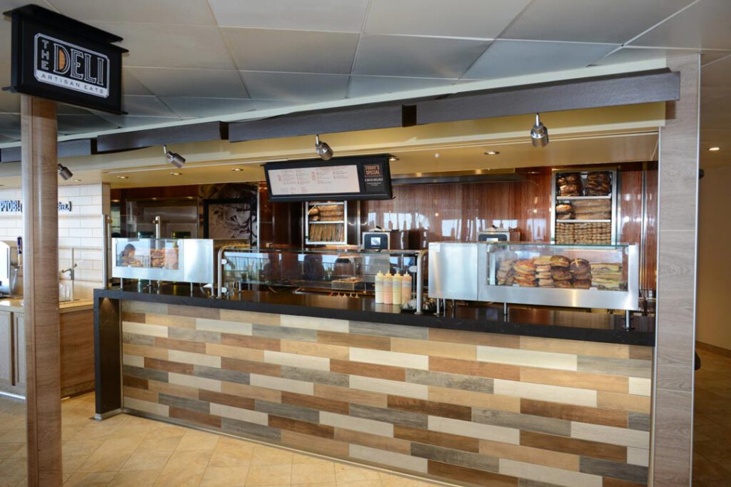 Cruiseschip-Carnival Radiance-Carnival Cruise Line-The Deli