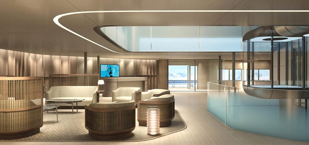 Cruisechip-Le Commandant Charot-Ponant Yacht Cruises-Lounge