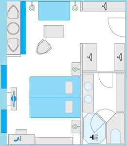 A-Rosa-A-Rosa-Alva-schip-riviercruiseschip-categorie F-buitenhut-diagram