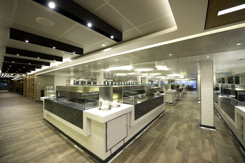 Cruiseschip-Britannia-P&O Cruises-Buffet Restaurant