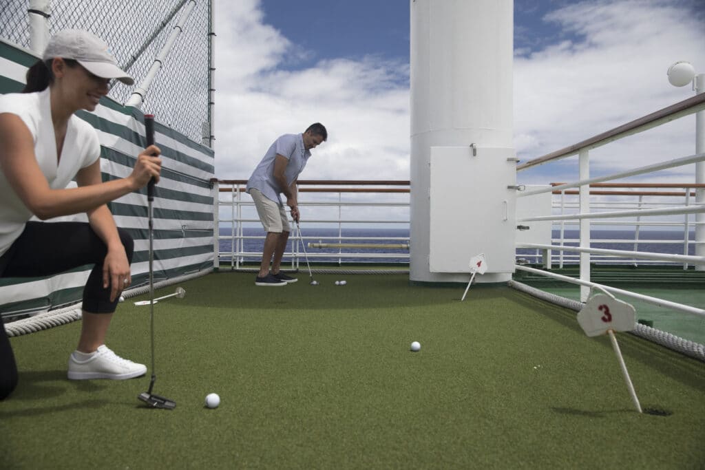 Cruiseschip-Crystal Symphony-Crystal Cruises-Golf