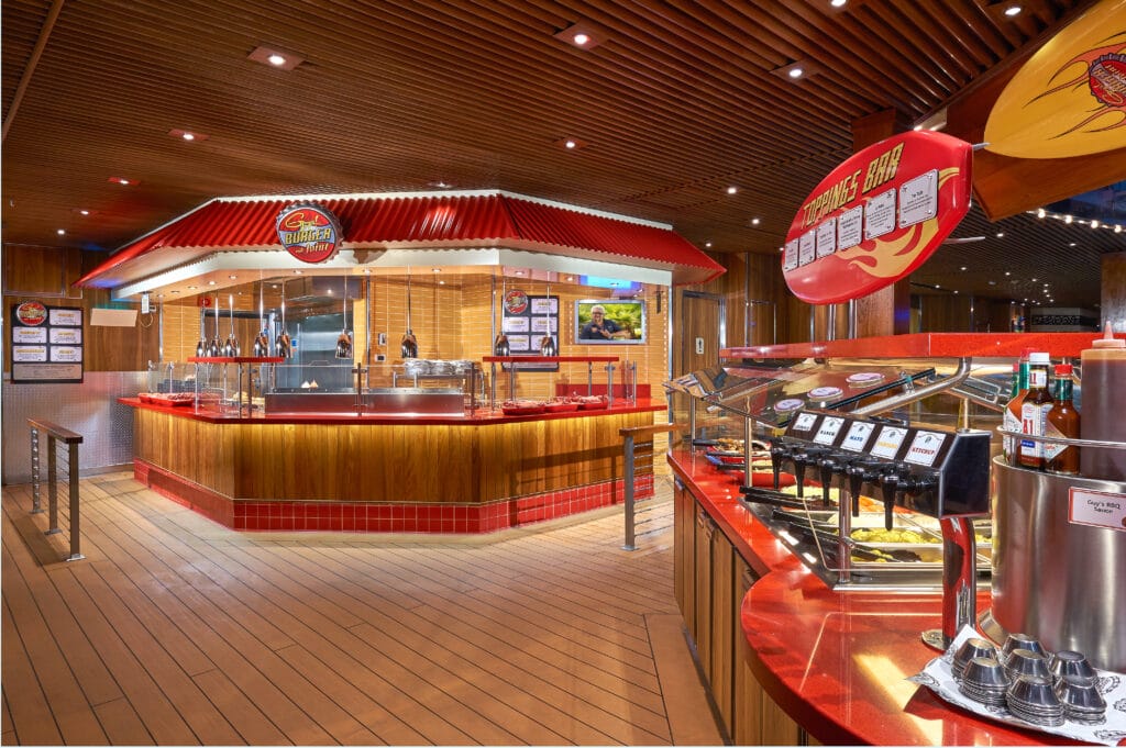 Carnival Dream-Carnival-Burger Restaurant